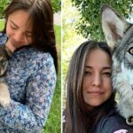 Kira is a wolf who was abandoned as a baby and a woman adopted her to save her.