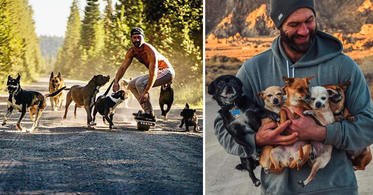 This Man Quits His Job To Travel The Country And Save Dogs From Shelters