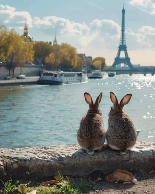 A Peaceful Pair in Paris