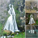 Newly Found Waterfall in Peru Resembles a Bride in a Wedding Dress and Veil