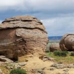 Explore globe-like rocks estimated to be about 150 million years old.