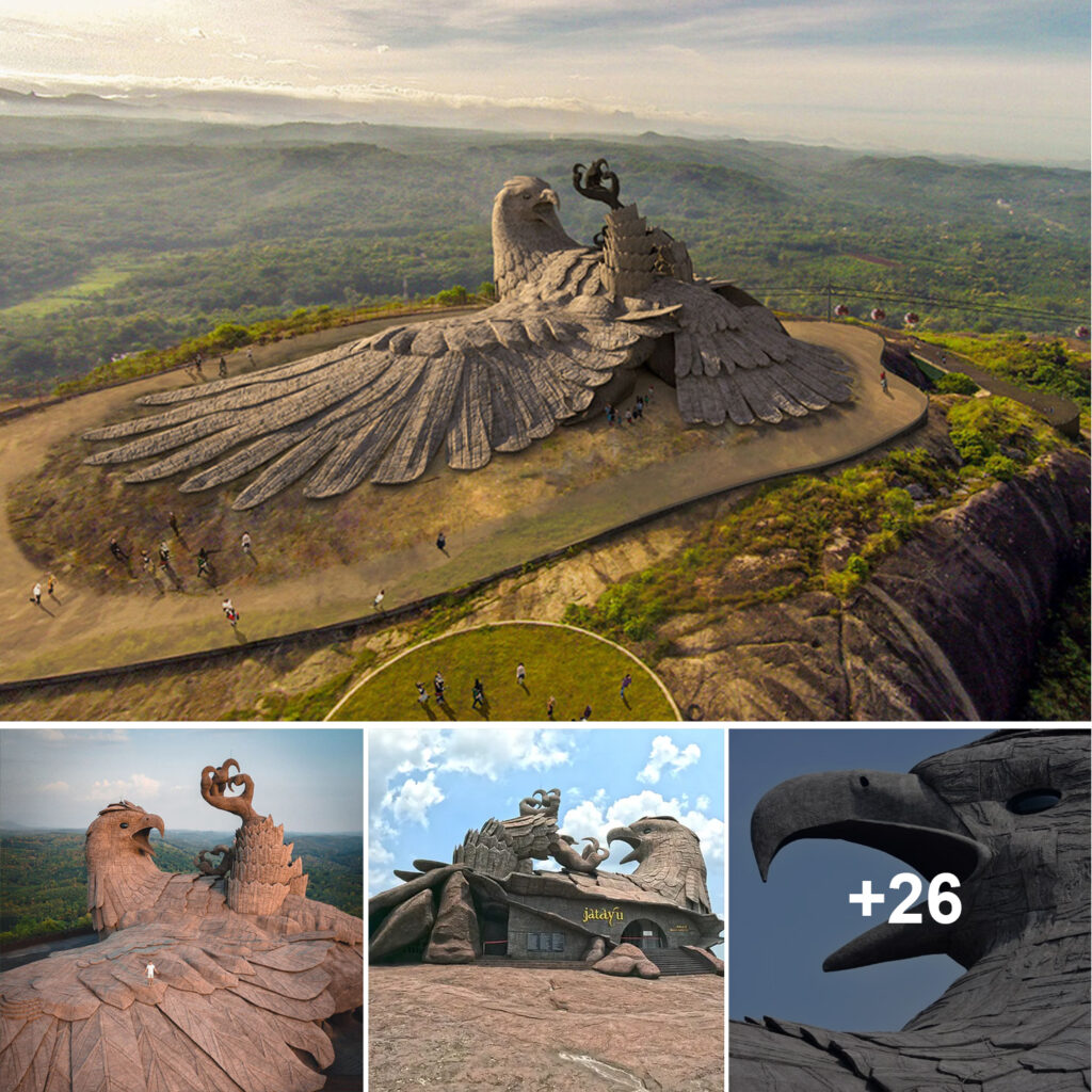 “Artist Devotes 10 Years to Crafting the World’s Tallest Bird Sculpture (200 ft)”