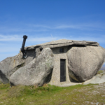 The amazing real-life Flintstones house, hewn from multiple boulders in the 1970s