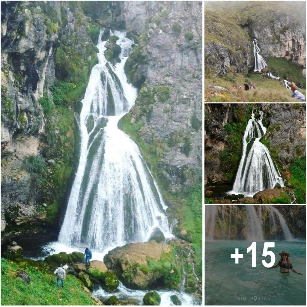 Newly Discovered Waterfall in Peru Resembles a Bride in Her Wedding Gown and Veil