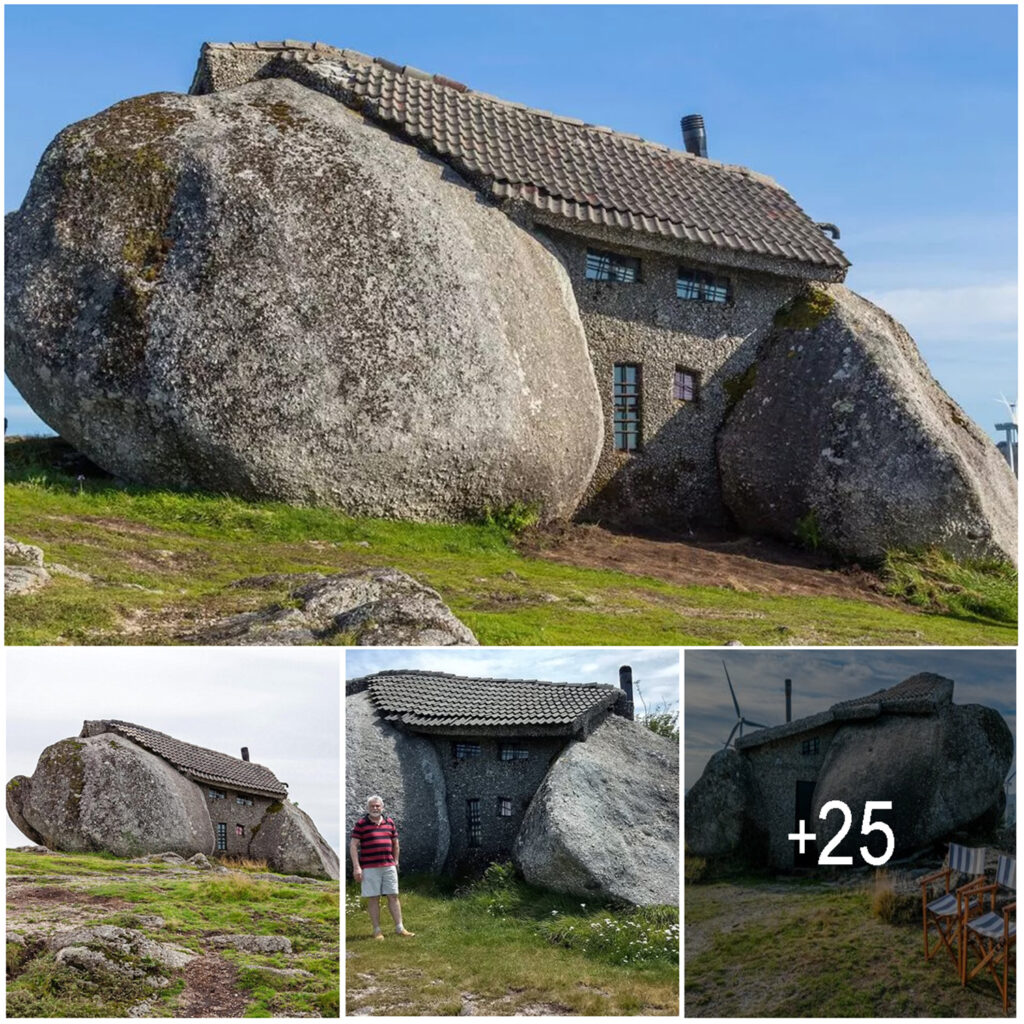 The Remarkable Real-Life Flintstones House  Carved from Multiple Boulders in the 1970s