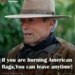 “Well said! ‘If you don’t respect the American flag, you’re free to leave. True patriotism means standing by the ideals our nation was built on. S-News