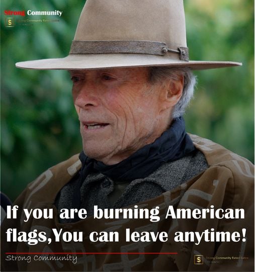 “Well said! ‘If you don’t respect the American flag, you’re free to leave. True patriotism means standing by the ideals our nation was built on. S-News