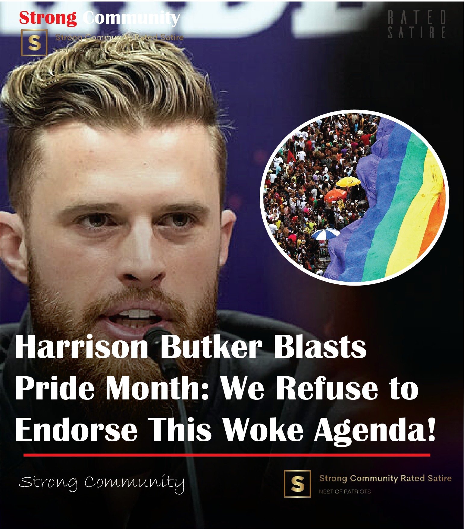 Butker, known for his unwavering candor, delivered his message with characteristic bluntness. “We refuse to endorse this woke agenda,” he proclaimed, his words laced with a steadfast commitment to supporting families. S-News