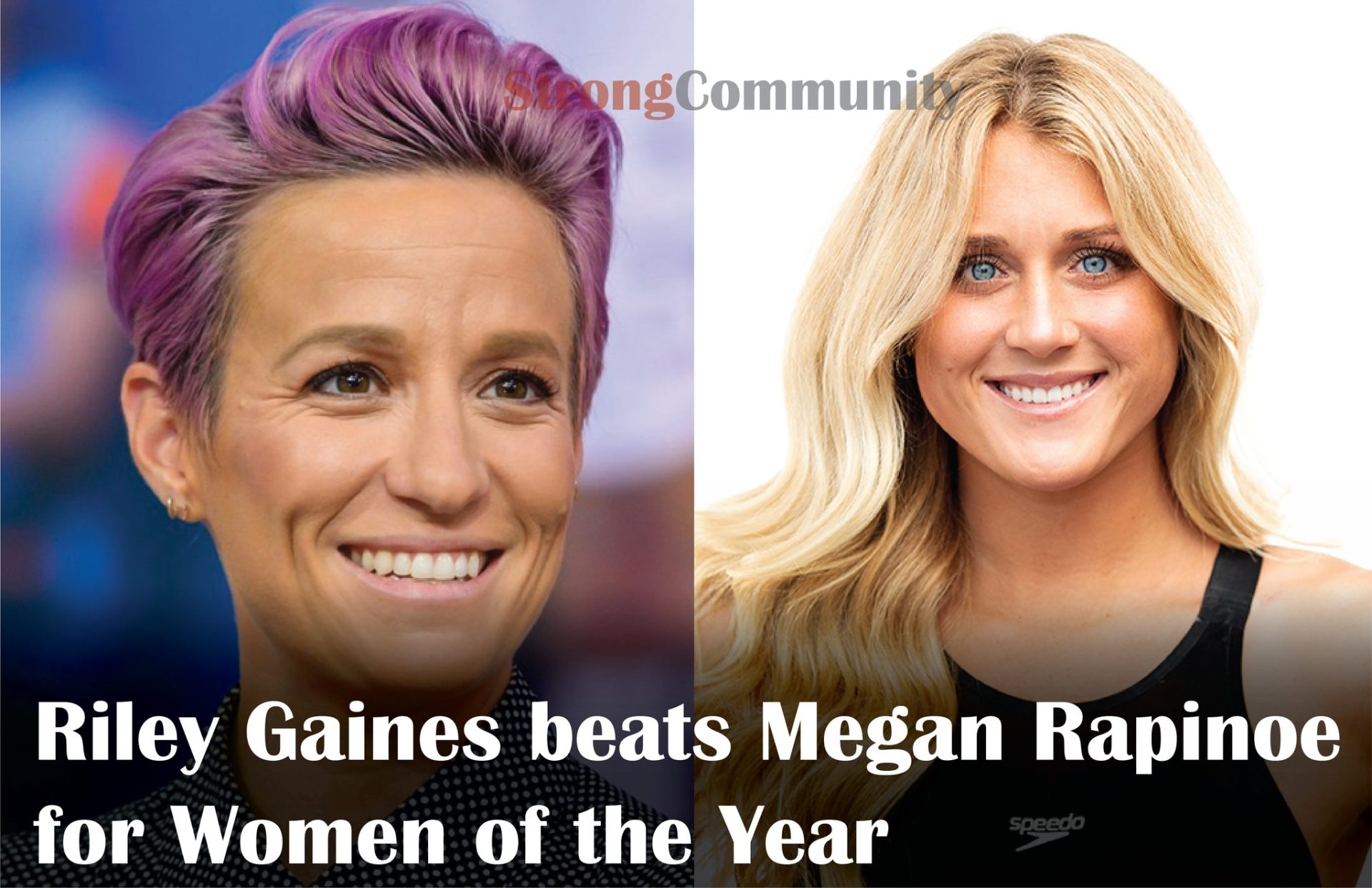 Riley Gaines Surprisingly Awarded “Woman of the Year” Title, Beating Megan Rapinoe. S-News