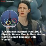 Breaking: Lia Thomas Banned from 2024 Olympics in Paris.