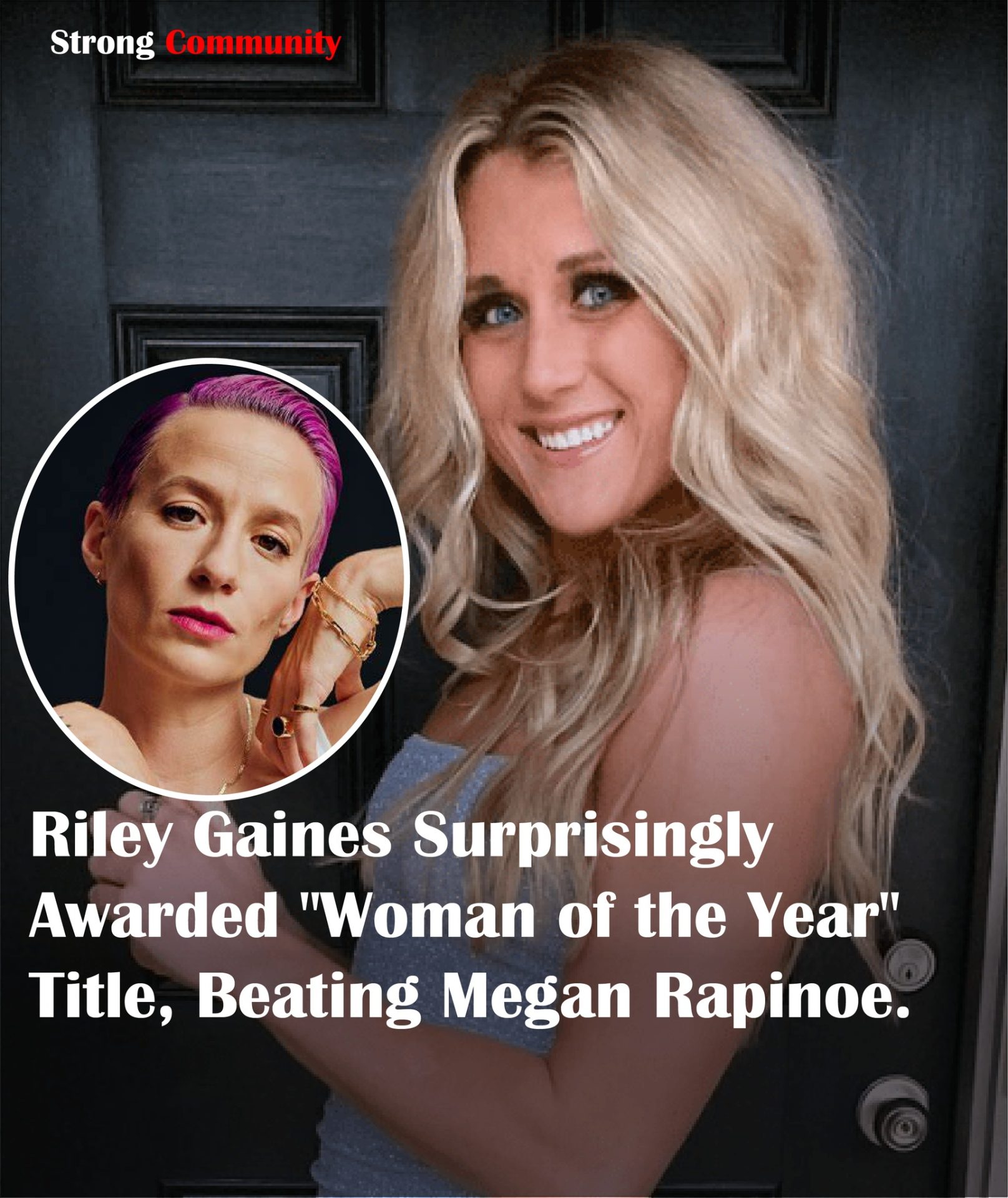 Riley Gaines Surprisingly Awarded “Woman of the Year” Title, Beating Megan Rapinoe S-News