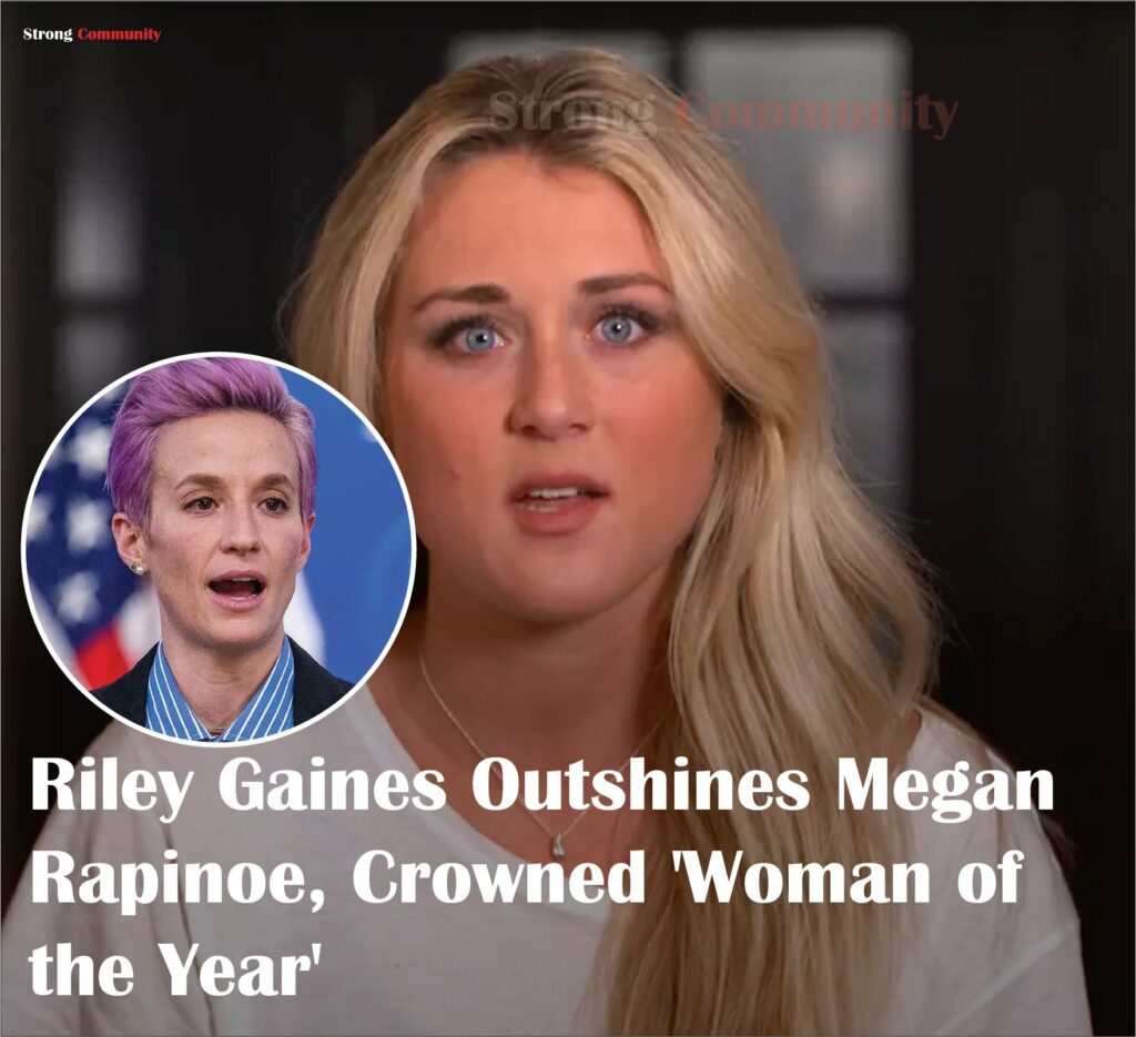 Riley Gaines Outshines Megan Rapinoe, Crowned ‘Woman of the Year’