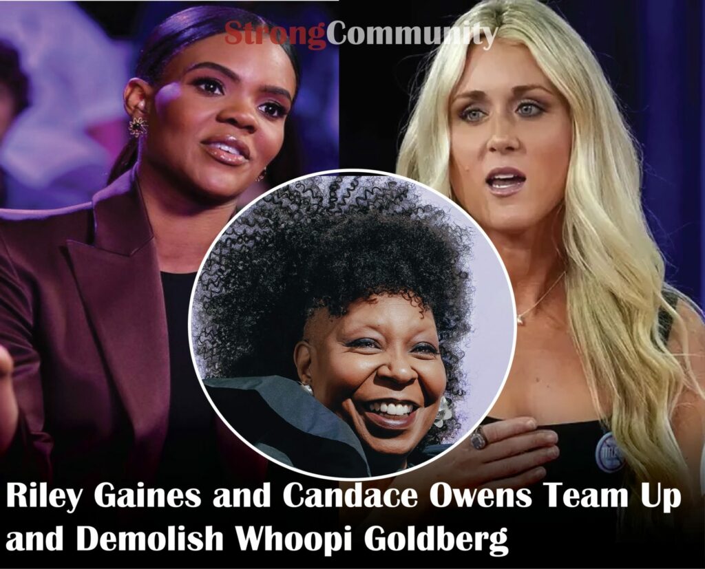 Riley Gaines and Candace Owens Unite to Confront Whoopi Goldberg: Exposing a Deep-Seated Disdain.