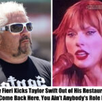 Guy Fieri Kicks Taylor Swift Out of His Restaurant After Harris Endorsement: “Don’t Come Back Here, You Ain’t Anybody’s Role Model”