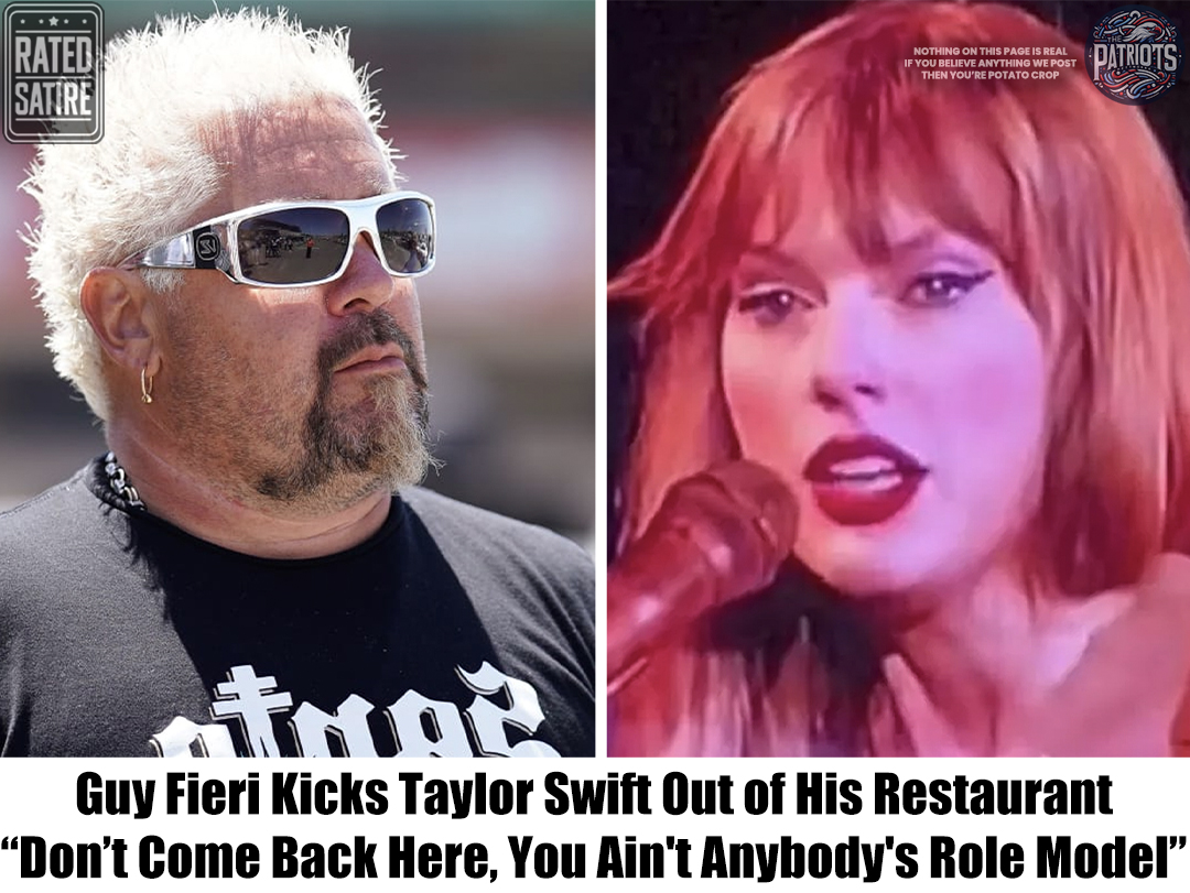 Guy Fieri Kicks Taylor Swift Out of His Restaurant After Harris Endorsement: “Don’t Come Back Here, You Ain’t Anybody’s Role Model”