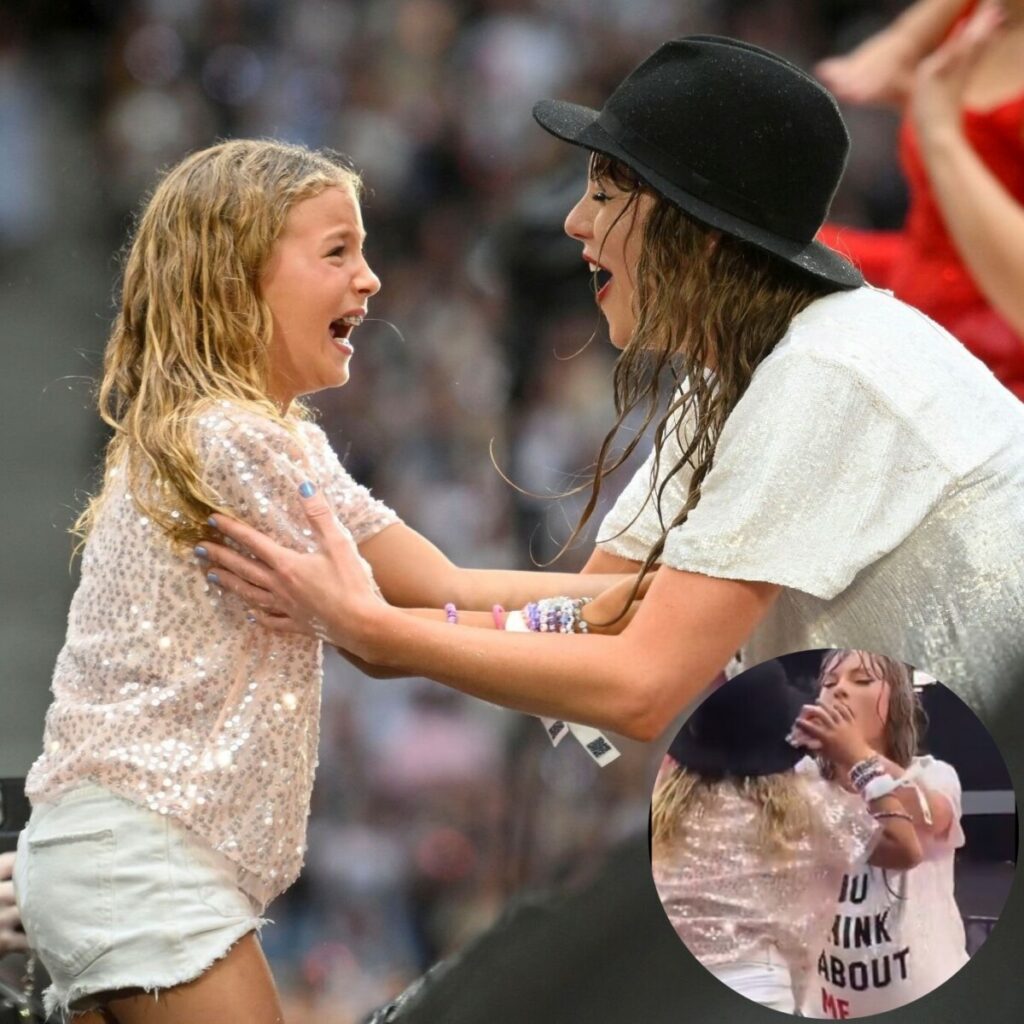 Taylor Swift’s Priceless Reaction Goes Viral When Young Swiftie ’22 Hat Recipient Danced Just as Vigorously as the Backup Dancers at the Hamburg Eras Tour