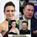 Just in: Alyssa Milano Cites Elon Musk as Cause of Career and Life Upheaval