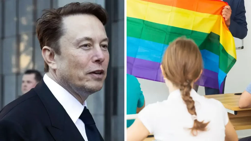 Elon Musk Says: “Pride Flags Should Be Banned from Classrooms, Permanently!”.