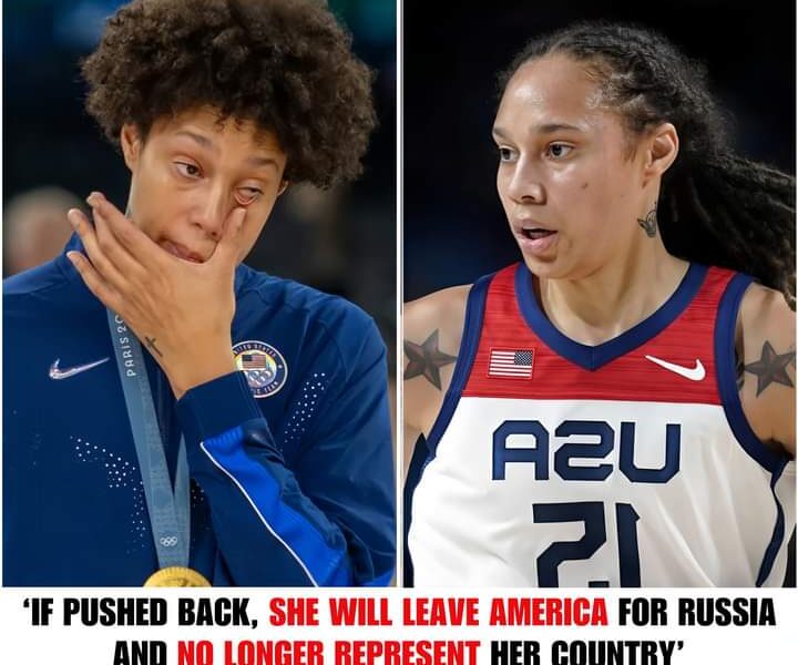 Brittney Griner Warns: Ready To Shine At The Paris Olympics ,If Pushed Back, She Will Leave America For Russia And No Longer Represent Her Country.