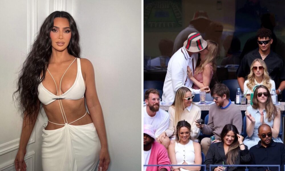 Kim Kardashian Calls Out Travis Kelce and Taylor Swift’s US Open PDA