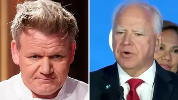 Gordon Ramsay Throws Tim Walz Out of Hell’s Kitchen: “Don’t Come Back Here You Woke Creep”