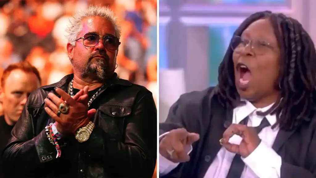 TRUE: Whoopi Goldberg Sues Guy Fieri For Not Letting Her Into His Restaurant.