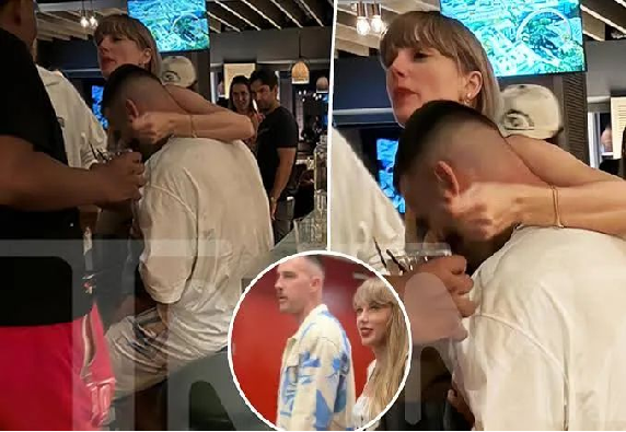 Travis Kelce’s close friend and WWE star reveals what Taylor Swift is REALLY like at NFL games: “Taylor is not not you all see at the games, she is actually not…”