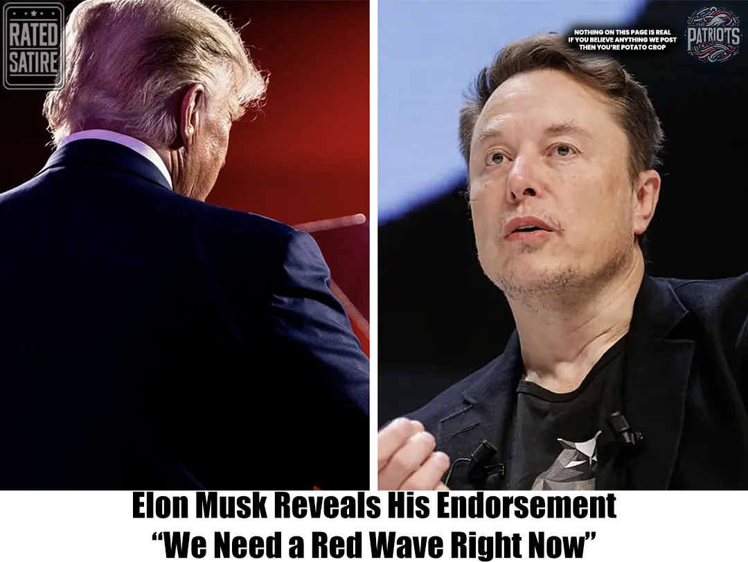 Elon Musk Reveals His Endorsement: “We Need a Red Wave Right Now”.