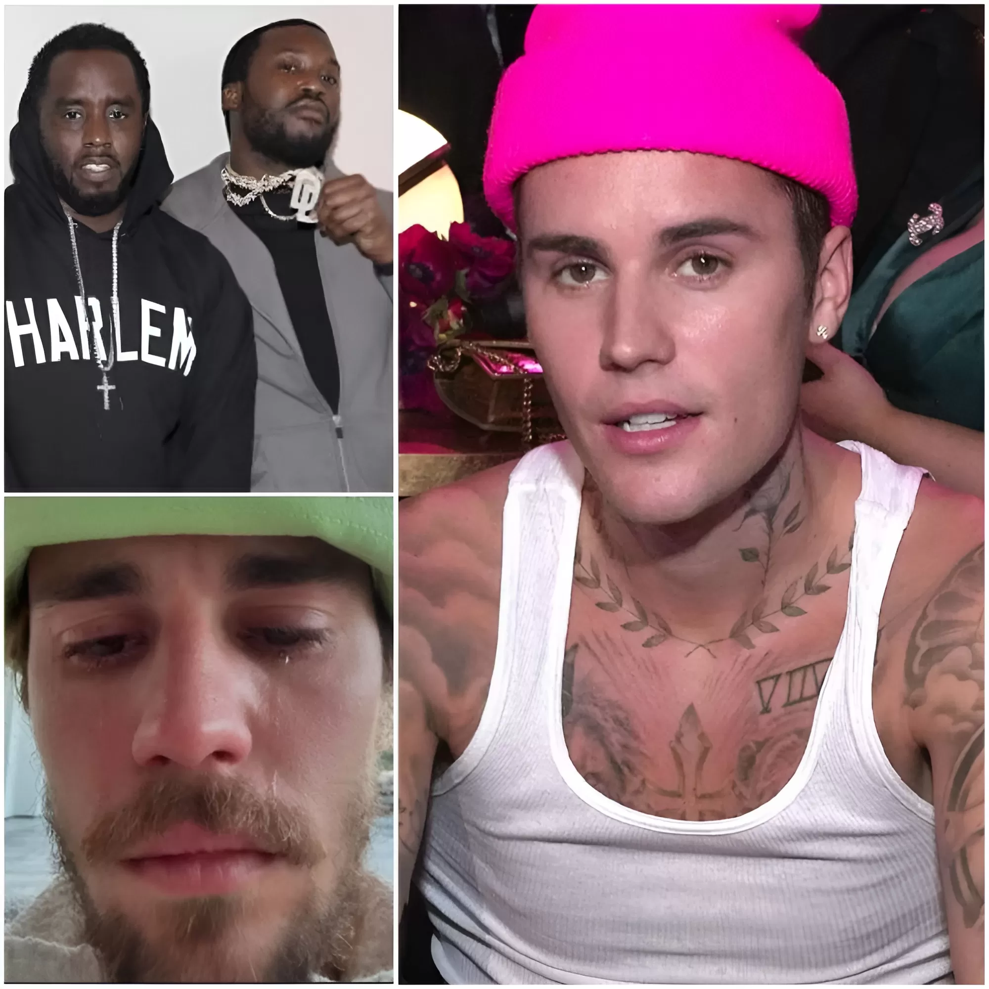 SHOCKING NEWS: Justin Bieber ADMITTED To Having Slept With Meek Mill And Diddy.