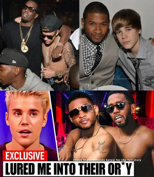 Justin Bieber Reveals USHER Lured Him Into GAY RITUALS With Diddy – News.