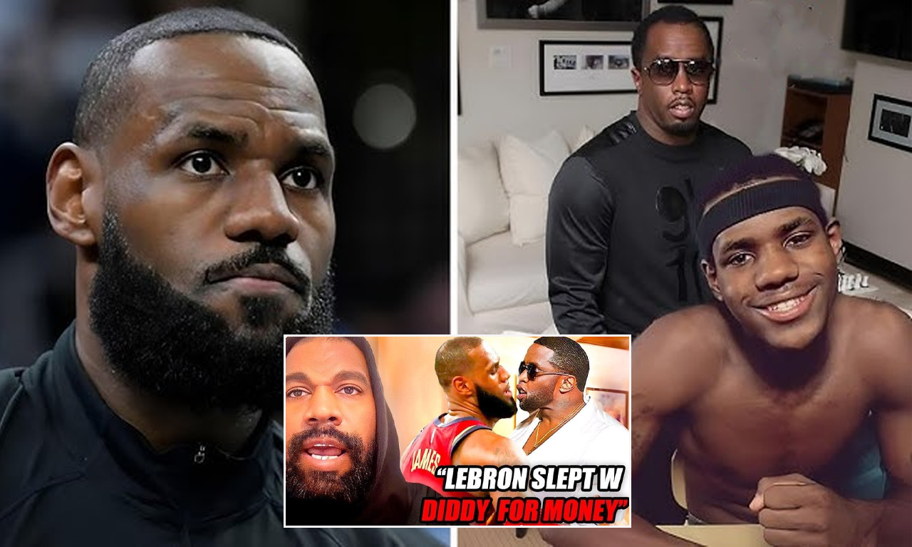 SHOCKING NEWS: Kanye West claims LeBron James slept with Diddy for $200 million, accuses him of ‘selling’ his soul in exchange for…