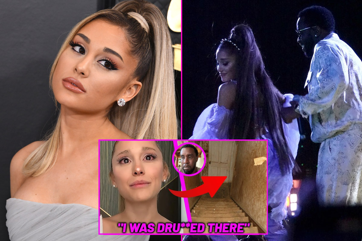 Ariana Grande cried as she recalled the night Diddy locked her in a secret basement and she was r@ped by him..