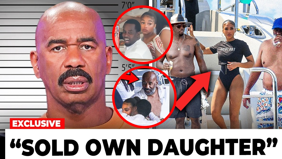 “BREAKING NEWS: Steve Harvey under fire over scandal alleging brokering sale of daughter to Diddy for business profit and backing to..