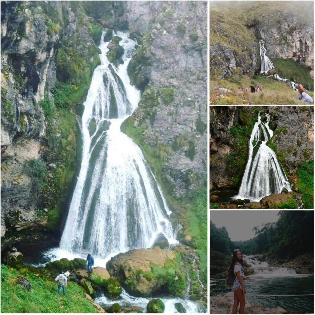 Recently Found Waterfall in Peru Resembles a Bride in a Wedding Gown and Veil