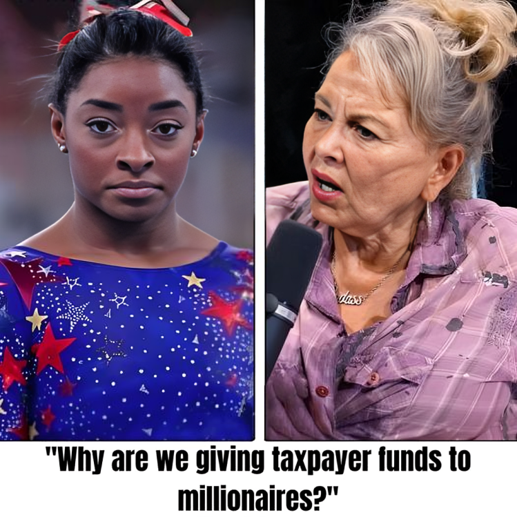 Roseanne Barr ‘goes mad’ as Simone Biles, worth $14 million, but still took $44K in student loan forgiveness: “Why are we giving taxpayer funds to millionaires?”