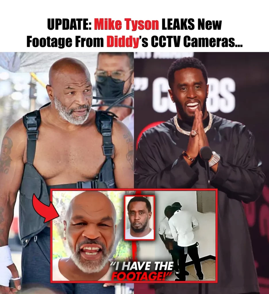 “Mike Tyson LEAKS Shocking New Footage from Diddy’s CCTV Cameras!”…..